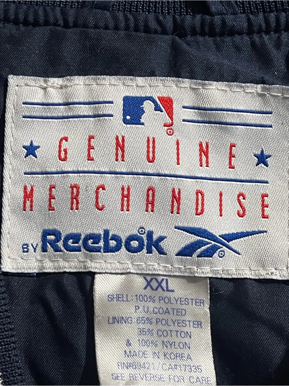 Rare Vintage Atlanta Braves Reebok Pullover XXL V-Neck Windbreaker 90s Y2K MLB